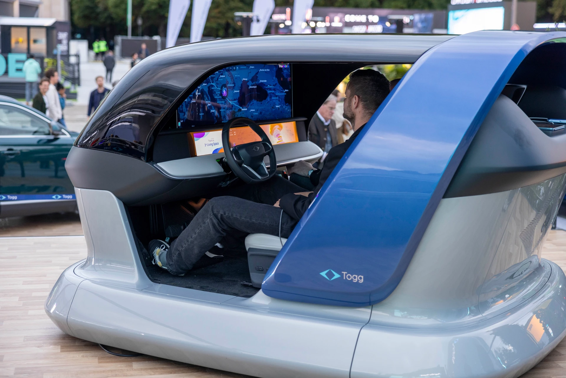 Togg présente sa plateforme d'intelligence artificielle Can.ai
à l'IAA Mobility 2025
